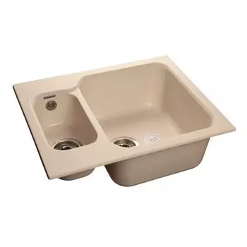 Мойка кухонная GranFest Standart S-615K белая