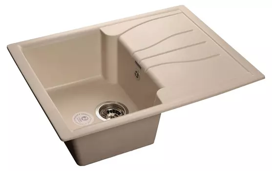 Мойка кухонная GranFest Standart S-680L белая