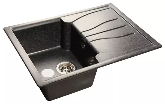 Мойка кухонная GranFest Standart S-680L черная