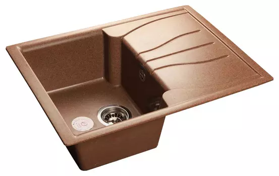 Мойка кухонная GranFest Standart S-680L терракот