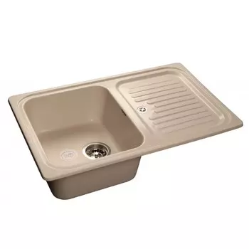 Мойка кухонная GranFest Standart S-780L белая