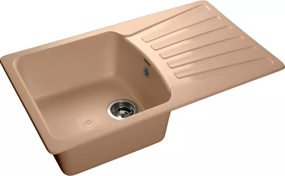 Мойка кухонная GranFest Standart S-850L топаз