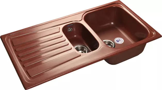 Мойка кухонная GranFest Standart S-940KL красный марс