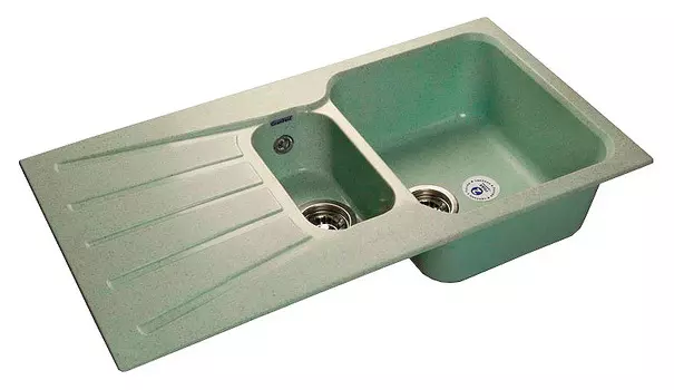 Мойка кухонная GranFest Standart S-940KL салатовая