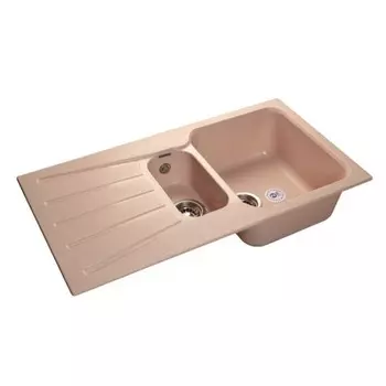 Мойка кухонная GranFest Standart S-940KL светло-розовая