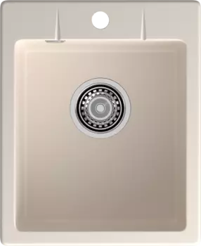 Мойка кухонная GranFest URBAN 240 49х40 см, белая