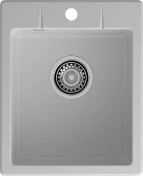 Мойка кухонная GranFest URBAN 240 49х40 см, серая