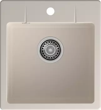 Мойка кухонная GranFest URBAN 245 49х45 см, белая