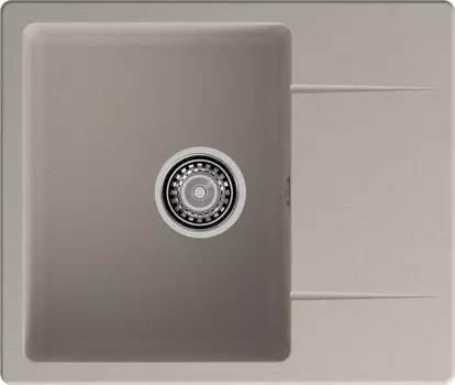 Мойка кухонная GranFest URBAN 258L 49х58 см, песочная