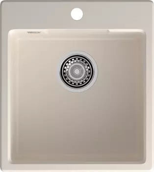 Мойка кухонная GranFest URBAN 644 49х44 см, белая