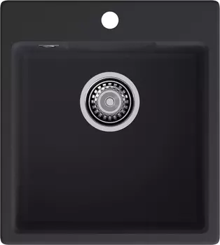 Мойка кухонная GranFest URBAN 644 49х44 см, черная
