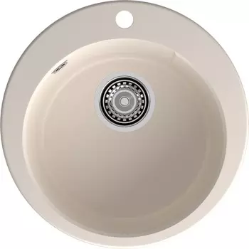 Мойка кухонная GranFest URBAN 649 49х49 см, белая