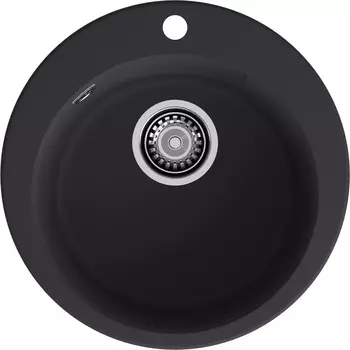 Мойка кухонная GranFest URBAN 649 49х49 см, черная
