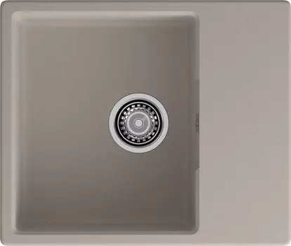 Мойка кухонная GranFest URBAN 658L 49х58 см, песочная