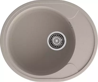 Мойка кухонная GranFest URBAN 857L 48х57 см, песочная