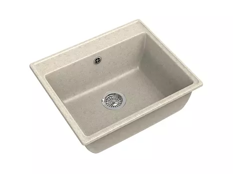 Мойка кухонная GranFest VERTEX GF-V-580 бежевая