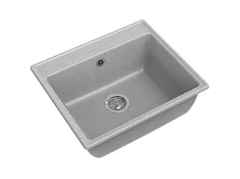 Мойка кухонная GranFest VERTEX GF-V-580 серая