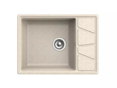 Мойка кухонная GranFest VERTEX GF-V-680L бежевая