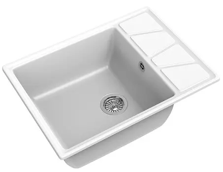 Мойка кухонная GranFest VERTEX GF-V-680L иней