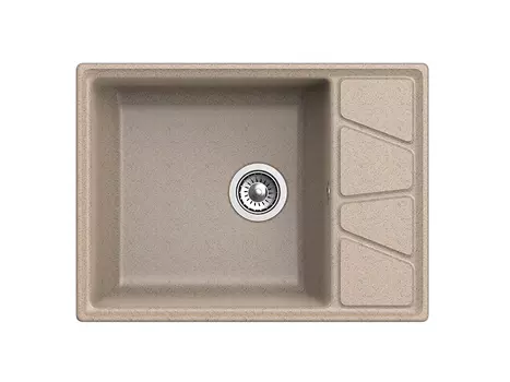 Мойка кухонная GranFest VERTEX GF-V-680L песочная