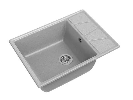 Мойка кухонная GranFest VERTEX GF-V-680L серый