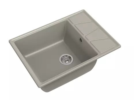 Мойка кухонная GranFest VERTEX GF-V-680L топаз