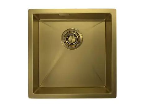 Мойка кухонная Granula GR-4445U золото сатин