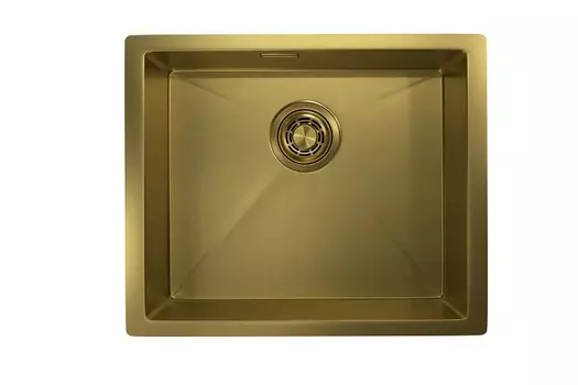 Мойка кухонная Granula 5445U золото сатин