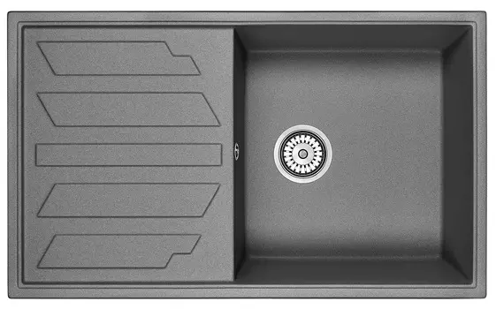 Мойка кухонная Granula 8601 Графит
