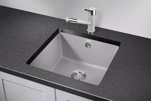 Мойка кухонная Granula GR-4451 алюминиум