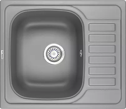 Мойка кухонная Granula GR-5801 алюминиум