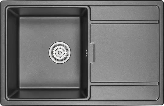 Мойка кухонная Granula GR-7804 шварц
