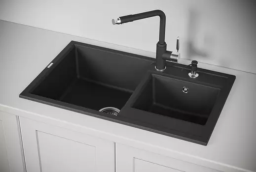 Мойка кухонная Granula GR-8201 черный
