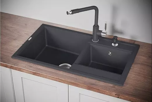 Мойка кухонная Granula GR-8201 шварц