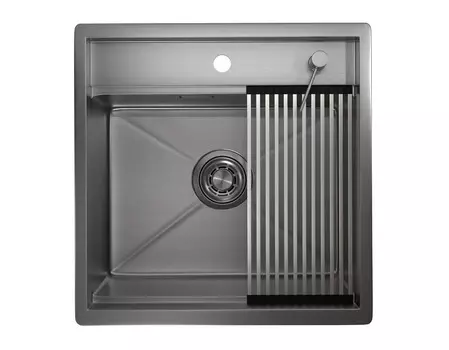 Мойка кухонная Granula Kitchen Space 5051 сталь сатин