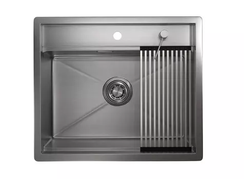 Мойка кухонная Granula Kitchen Space 6051 сталь сатин