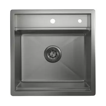 Мойка кухонная Granula Kitchen Space KS-5051 Сталь матовая