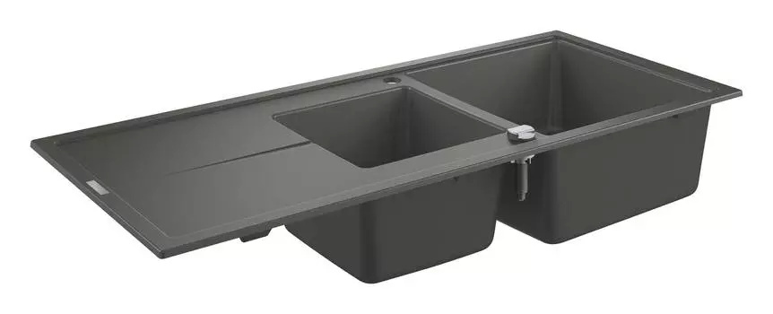 Мойка кухонная Grohe K400 31643AT0 серый гранит