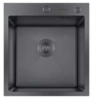Мойка кухонная Hoffger 4550 Black черная