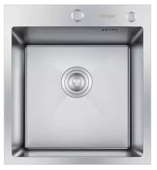 Мойка кухонная Hoffger 4550 Satin сатин