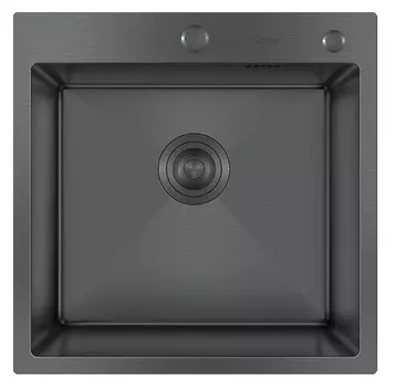 Мойка кухонная Hoffger 5050 Black черная