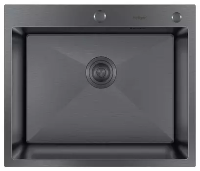 Мойка кухонная Hoffger 6045 Black черная