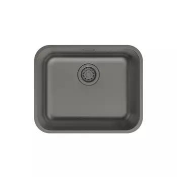 Мойка кухонная Iddis Mate MAT53GMi77 графит 53,3х43,3 см