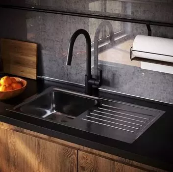 Мойка кухонная Iddis Sound SND78PDi77 с крылом