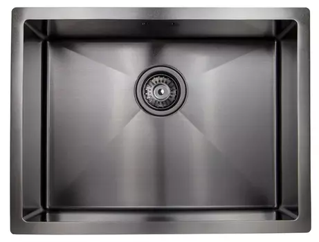 Мойка кухонная Kaiser KSM-5845 вороненая сталь