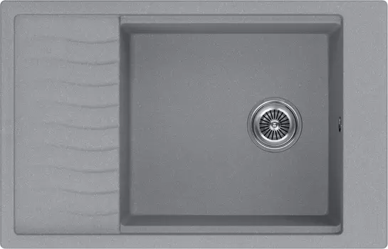 Мойка кухонная Kuchenstern BRETT 60 78х50 см, титан