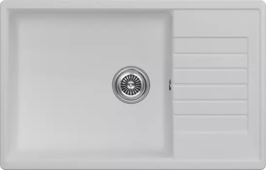 Мойка кухонная KuchenStern FLUG 60 78х50 см, белая