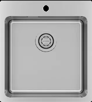 Мойка кухонная KuchenStern HERD 45 45х50 см, нержавеющая сталь