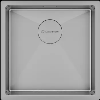 Мойка кухонная KuchenStern KRAFT 45 44х44 см, нержавеющая сталь
