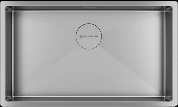 Мойка кухонная KuchenStern KRAFT 80 74х44 см, нержавеющая сталь